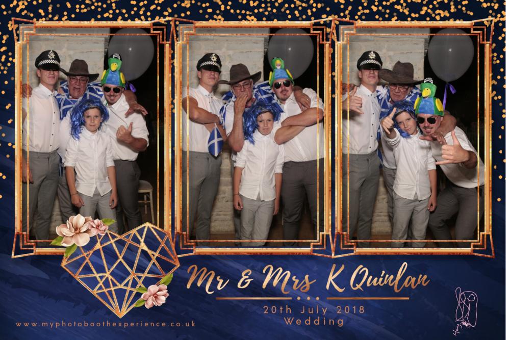 Mr & Mrs K Quinlan | View more photos from the event at gallery.myphotoboothexperience.co.uk/u/MyPhotoBoothExperienceLtd/Mr-Mrs-K-Quinlan